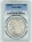 1879-O MORGAN DOLLAR PCGS MS61