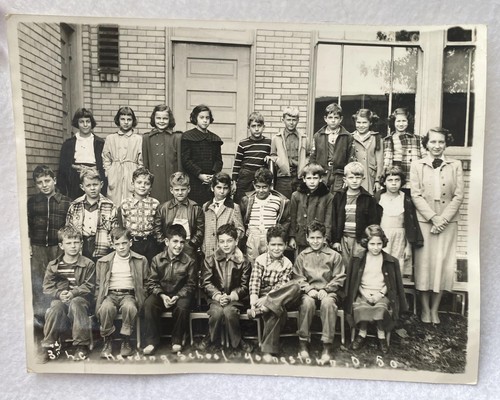 3rd Grade Class Photograph - Harding Elementary School - Youngstown, OH - 1950