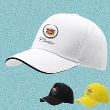 Cadillac car logo golf hat duck tongue cap baseball cap riding cap trucker cap
