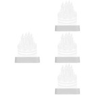 Set of 4 Tortendeko Geburtstag Geburtstaglichter Geburtstagsgeschenke