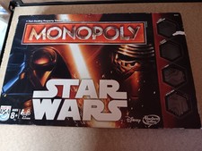 Star Wars Monopoly Board Game - The Force Awakens Edition - New With Box Damage