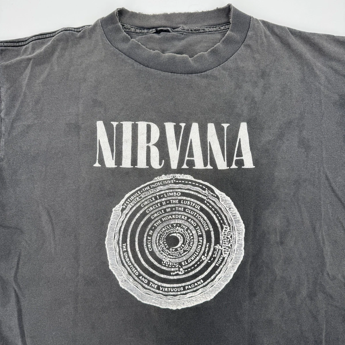 Nirvana Black Original Vintage T-Shirts for Men for sale | eBay
