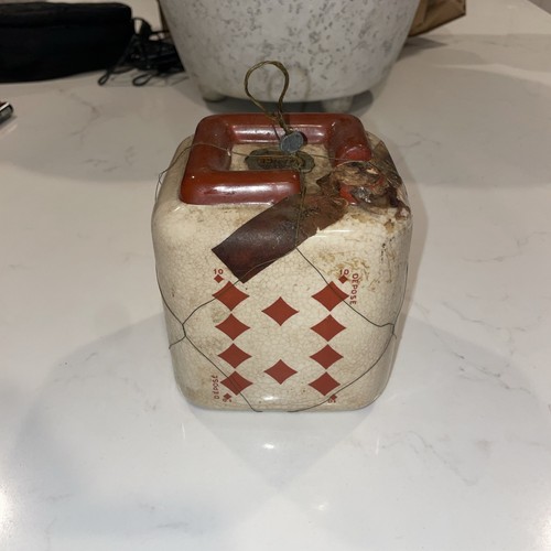 VTG Liquor Bottle Collector Leopold Brugerolle Cognac Napoleon PorcelainDecanter - Picture 3 of 7