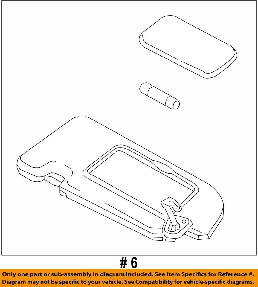 Parasol derecho 17 18 19 20 21 22 INFINITI Q60 Foto 4 de 4