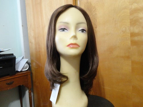 Peluca multidireccional Malky Sheitel cabello europeo marrón mediano/destacados - Imagen 4 de 12