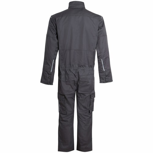 Orcon Boilersuit Coverall Cargo & Knee Pad Pockets Heavy Weight Polycotton Grey - Picture 7 of 9