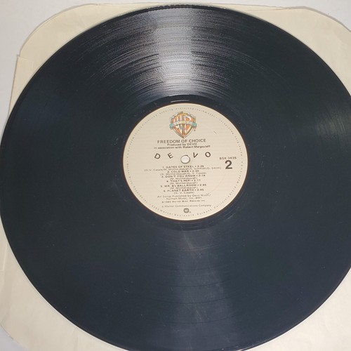Devo - Freedom of Choice Vinyl 1980 BSK 3435 Very Good - Picture 4 of 5