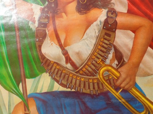 Taqueria LA Cumbre San Francisco Calif Poster 515 Valencia St LA ADELITA Poster - Picture 3 of 16