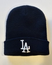 Black LA Los Angeles Beanie