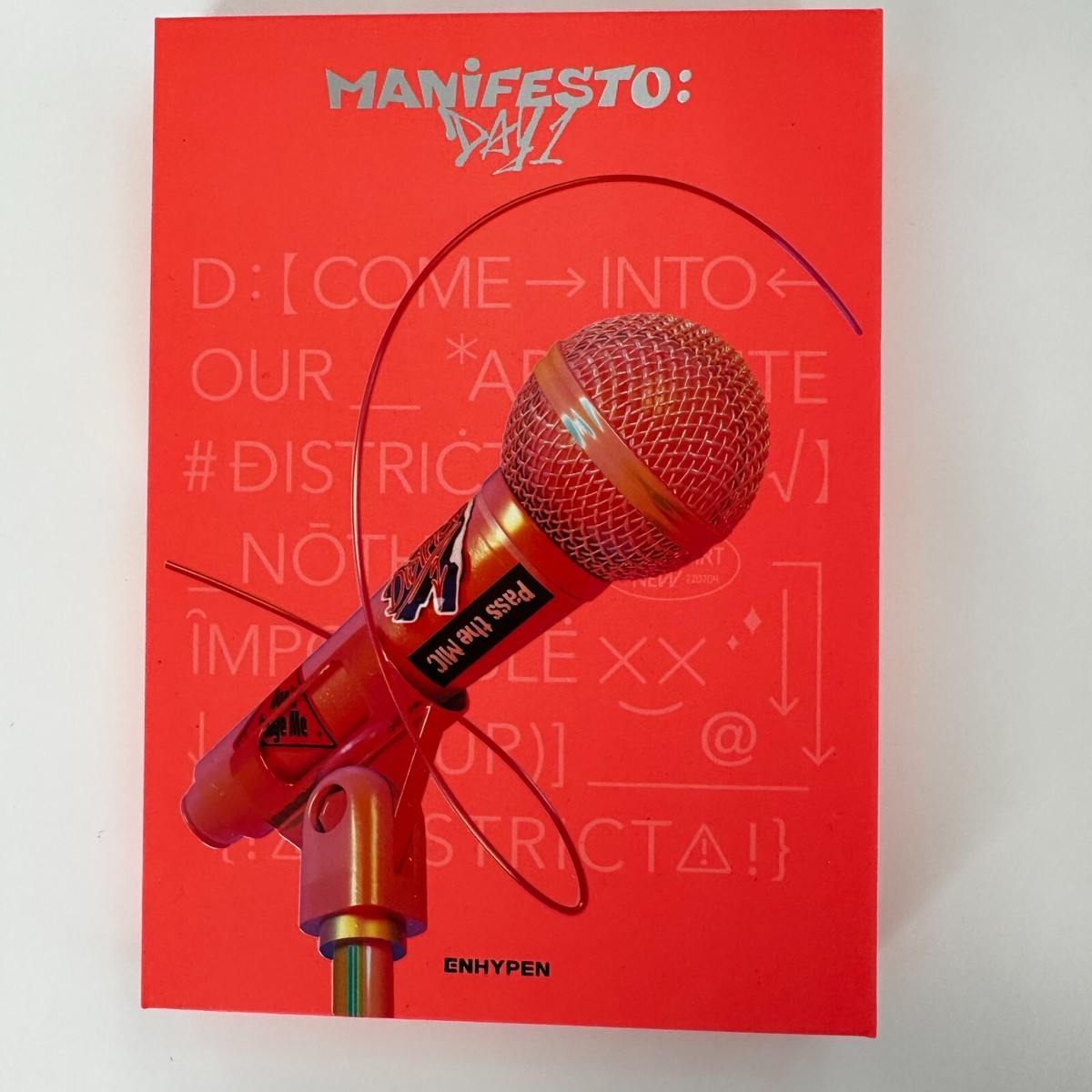 Amazon.com: ENHYPEN Album - MANIFESTO : DAY 1 (ENGENE set +