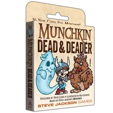 Dead And Deader 56 Card Booster Munchkin Game Steve Jackson 1594 Expansion