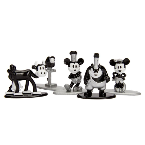 Disney Mickey & Friends 90th Anniversary Nano Metalfigs 5 Metal Diecast Figures - Picture 4 of 4