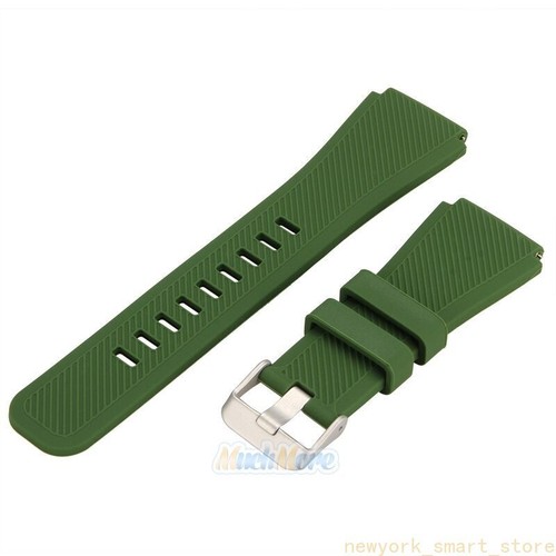 Silicone Bracelet Strap Watch Band For Samsung Gear S3 Frontier/Classic 46 22mm - Picture 27 of 33