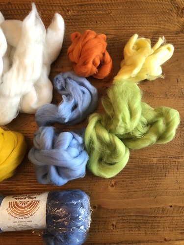 Vintage 1977 Elefant MOCK Wool 100% ACRYLIC, Macrame Weaving Doll Supplies - Picture 5 of 5