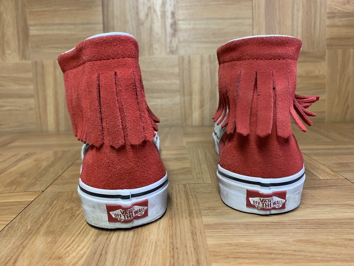 RARE🔥 VANS x Peanuts Snoopy Woodstock Fringe Sk8-Hi Sneaker