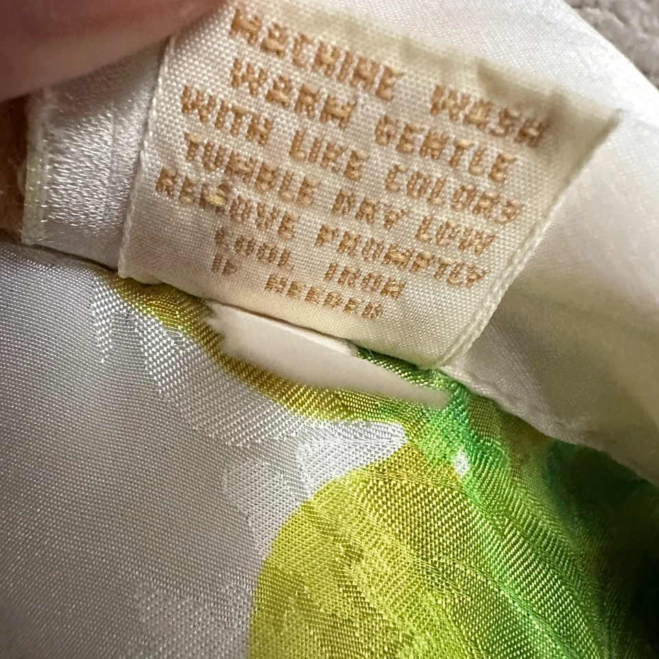 De Colección Victoria's Secret Pijama Mujer Pequeño Floral Conjunto Corto Etiqueta Dorada Satén Foto 4 de 4