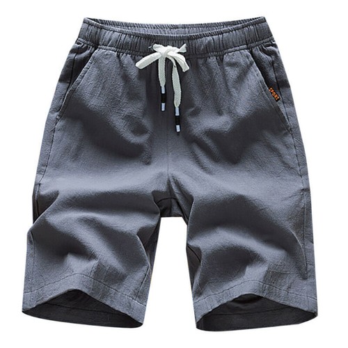 Men Fleece Shorts Jersey Plain Elasticated Gym Sweat Jogger Jogging Half Pants▪ - Picture 7 of 17