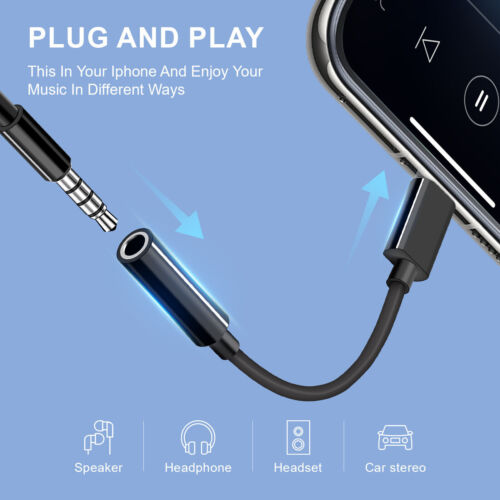 Cable adaptador para auriculares USB-C a conector auxiliar de 3,5 mm para Samsung Galaxy S23 Ultra S23+ - Imagen 16 de 36