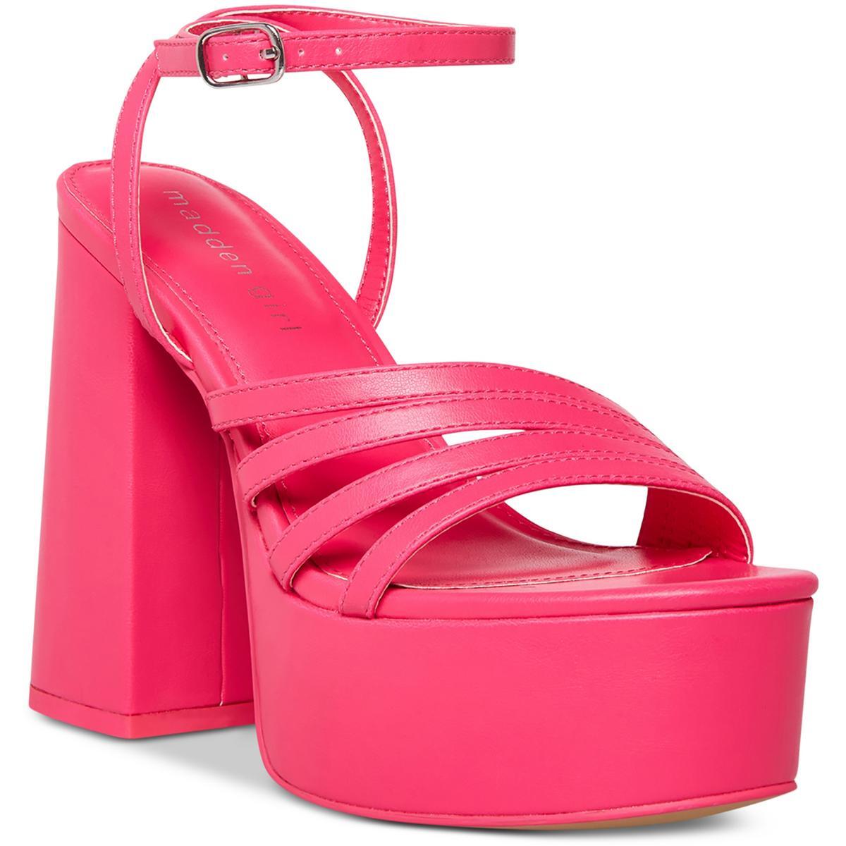 Женские босоножки на платформе Madden Girl Jadda розового цвета, размер 10, средний (B, M), BHFO 1339
