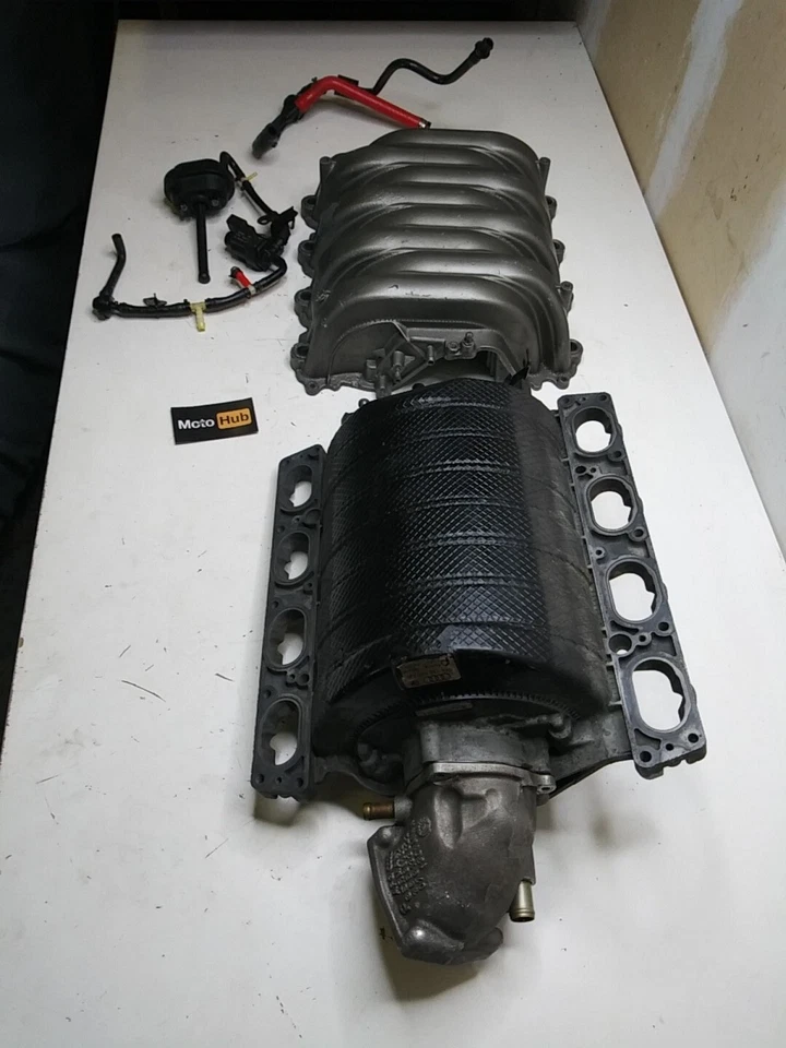 AUDI S4 2008 4,2 L V8 OEM motor colector de admisión de aire conjunto 079133185AB Foto 4 de 4