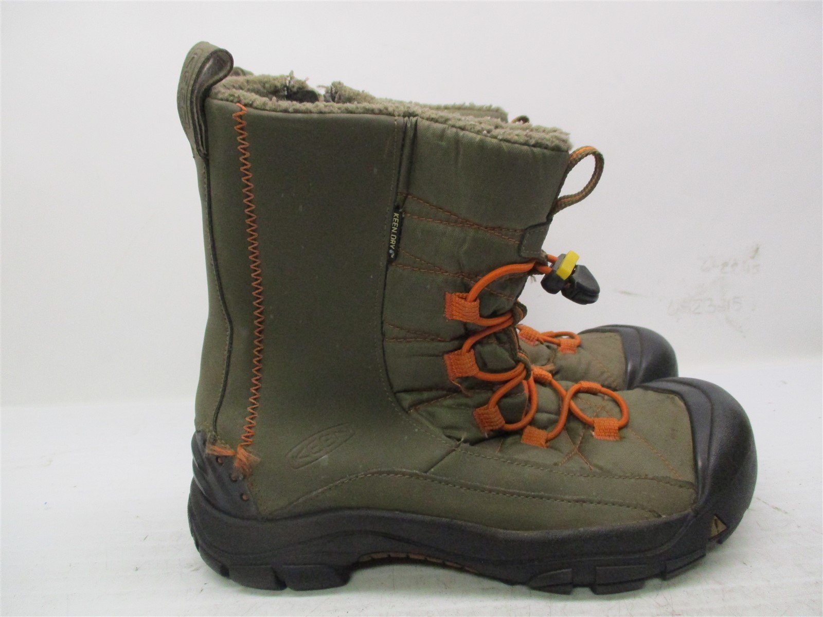 KEEN #A1874 Women's Size 6 Hiking Waterproof Insulated Green Boots KEEN #A1874 Women's Size 6 Hiking Waterproof Insulated Green Boots