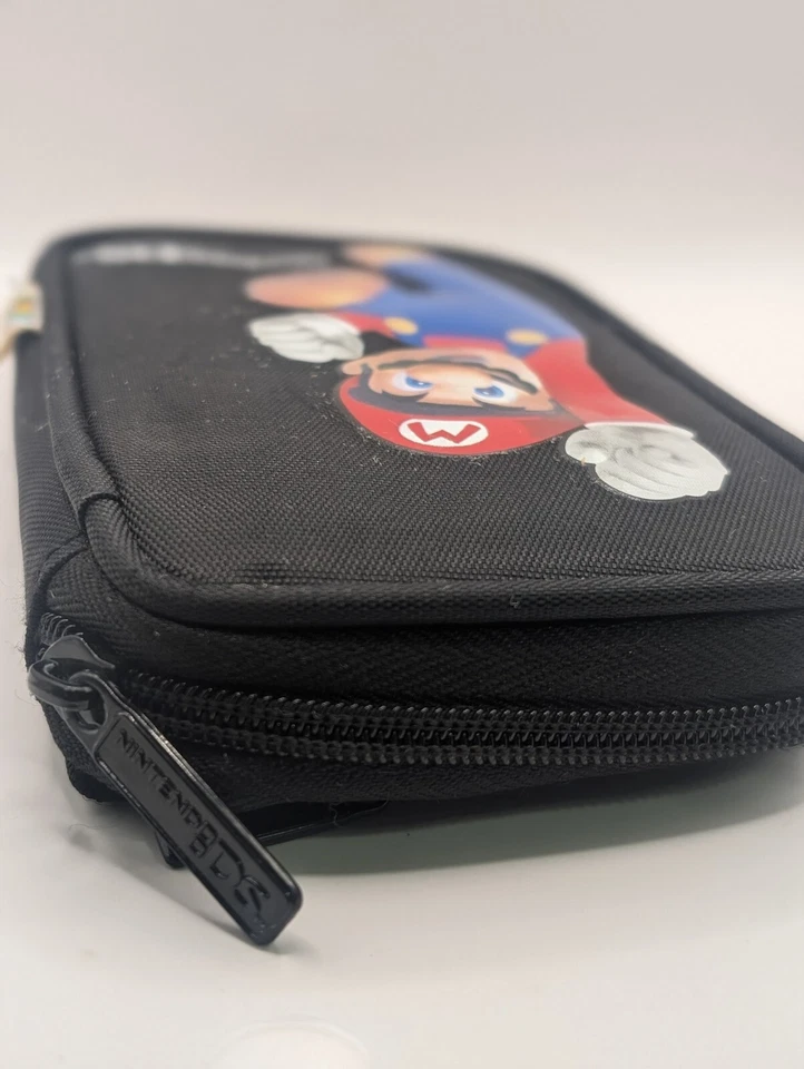 Estuche de Transporte Nintendo DS Lite Super Mario Bros Negro - Usado y Limpio Foto 4 de 4