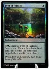 Font of Fertility 003/006 Foil Clash Pack Promo CP1 MTG LP