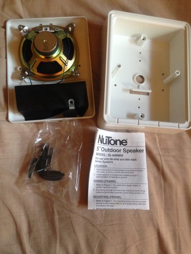 Nutone IS-449WH Outdoor 5" Intercom Speaker for im4406 ima4406 im4006 ISA449 - Picture 2 of 5