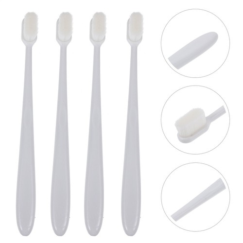 8 Pcs Empfindliche Zahnbürste Aktivkohle Zähne Bleaching Micro Zahnbürste - Bild 4 von 12