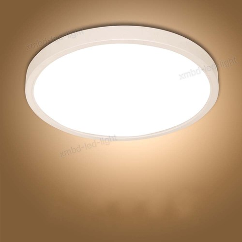 24W LED Ceiling Down Light Ultra Thin Home Fixture Bedroom Kitchen Lamp 3000K - Picture 2 of 14