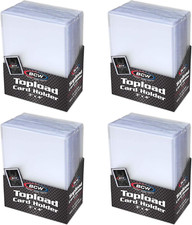 BCW 3X4 Topload Card Holder - Standard - 100Ct  Rigid PVC Trading Card Protecti