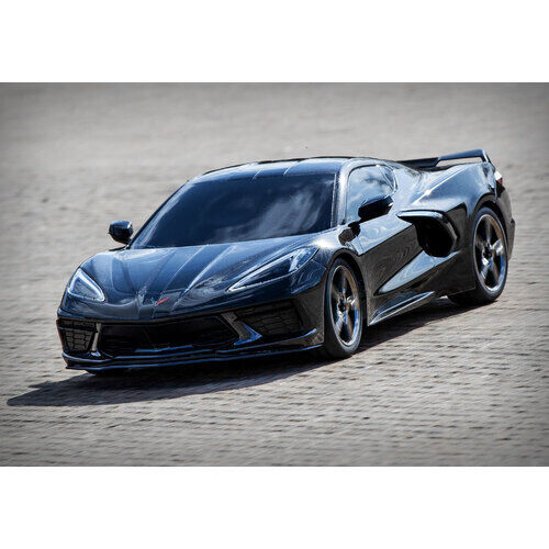 Traxxas 93054-4 Corvette Stingray 4Tec 3.0 1/10 On-Road RC Car (Black) - 39-9305 - Picture 1 of 1