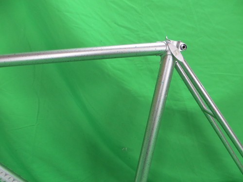 Bridgestone NJS Keirin Frame set Track Bike Fixed Gear Columbus Genius 53.5cm - Picture 5 of 17