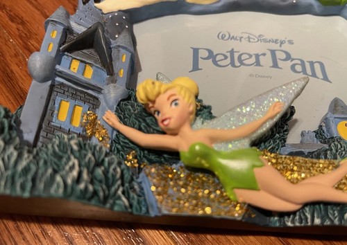 Disney Parks Peter Pan Trilli Wendy e ragazzi che volano - Cornice - Raro - Foto 5 di 14