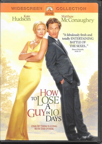 HOW TO LOSE A GUY IN 10 DAYS-DVD-2007-ENGLISH/FRENCH-FREE SHIP IN CANADA - 第 1/5 張圖片