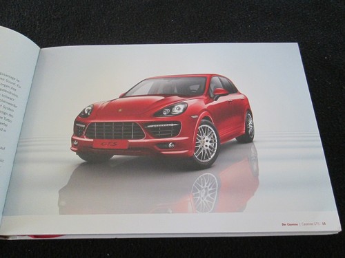 Porsche Cayenne GTS S Hybrid Turbo DEUTSCHER Verkaufsprospekt Euro Katalog Set 2013 - Bild 5 von 12