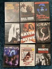 Dvd Horror Lot: Shriek Show Zombie Holocaust Eaten Alive