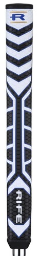 Putter de rollos de golf Rife para zurdos ranura Tech RG5 mazo completo doble ala (33") - Imagen 8 de 10
