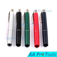 5 colors Aluminum Penlight Pocket Medical LED with Pupil Gauge Reusable