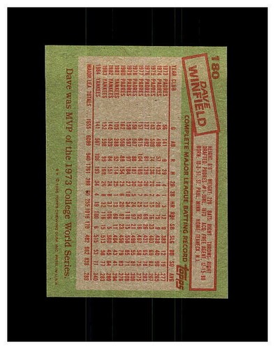1985 TOPPS BASEBALL YOU PICK #1-199 SEE SCANS OF EVERY CARD SET BREAK NEW LIST - Picture 361 of 397