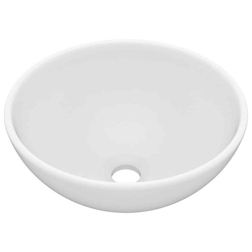 Aufsatzwaschbecken Rund Design Waschbecken Waschschale Aufsatzwaschschale Weiß - Bild 31 von 46