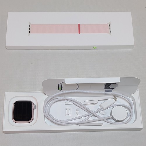 OPEN BOX - Apple Watch Series 9 - 41MM Pink Sport Loop - MR953LW/A A2978 - Zdjęcie 4 z 4