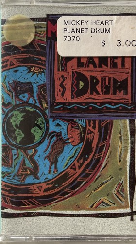 Planet Drum, Mickey Hart (1991) cinta de casete avanzada, edición promocional - Imagen 6 de 9