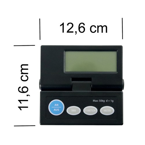 Plattformwaage 50kg/1g Briefwaage Paketwaage Digitalwaage Industriewaage  - Bild 3 von 8