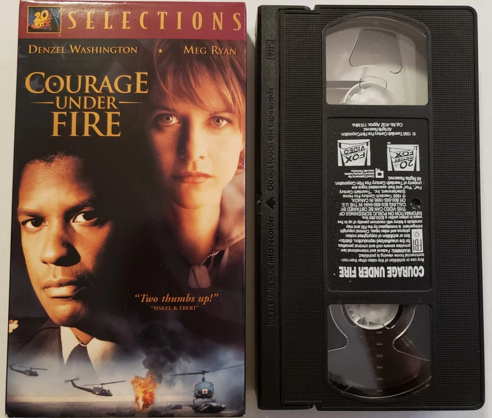 Courage Under Fire VHS 2001 (Fox Selections) - Image 3 of 3
