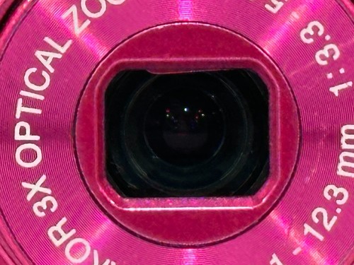 Nikon Coolpix S01 10.1 Mega Pixels 3x Optical Zoom Pink Compact Digital Camera - Imagen 3 de 15