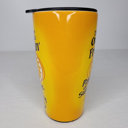 Spoontiques Ceramic Travel Mug - Big Ray of Sunshine Cup - Hot or Cold Beverage - Picture 3 of 12