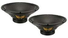 2x Eminence Delta-15LFA 15" Bass Guitar Speaker Mid-Bass Sub-Woofer 1000W 8 ohm