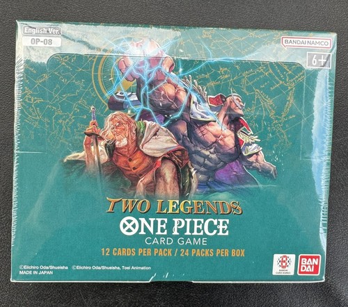 OP-08 Two Legends Display Booster Box One Piece TCG English Shipping Now! - Picture 1 of 4