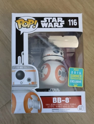 Funko Pop! - BB-8 - #116 Star Wars 2016 Summer Convention Exclusive NEW